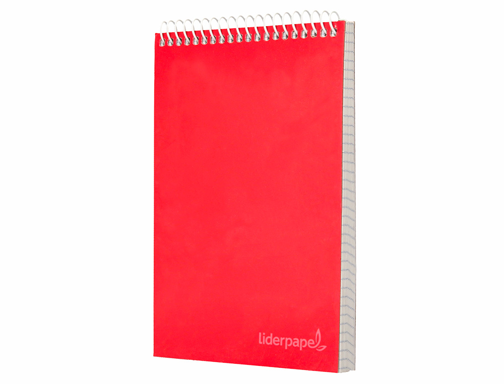 CUADERNO ESPIRAL LIDERPAPEL BOLSILLO DIECISEIAVO APAISADO WITTY TAPA DURA DURA 80H 60 GRCUADRO 4 MM COLORES STDOS.
