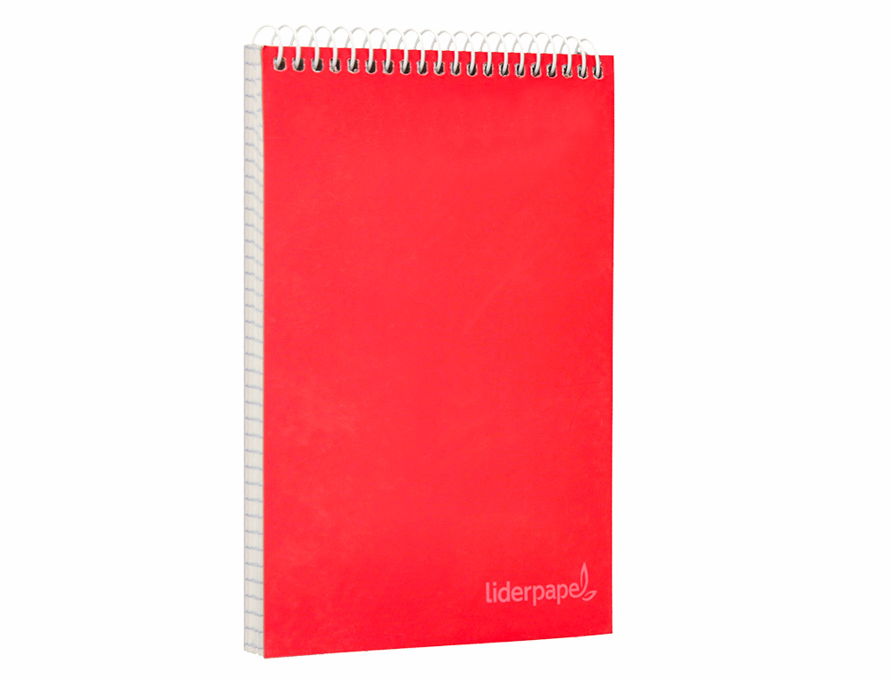 CUADERNO ESPIRAL LIDERPAPEL BOLSILLO DIECISEIAVO APAISADO WITTY TAPA DURA DURA 80H 60 GRCUADRO 4 MM COLORES STDOS.