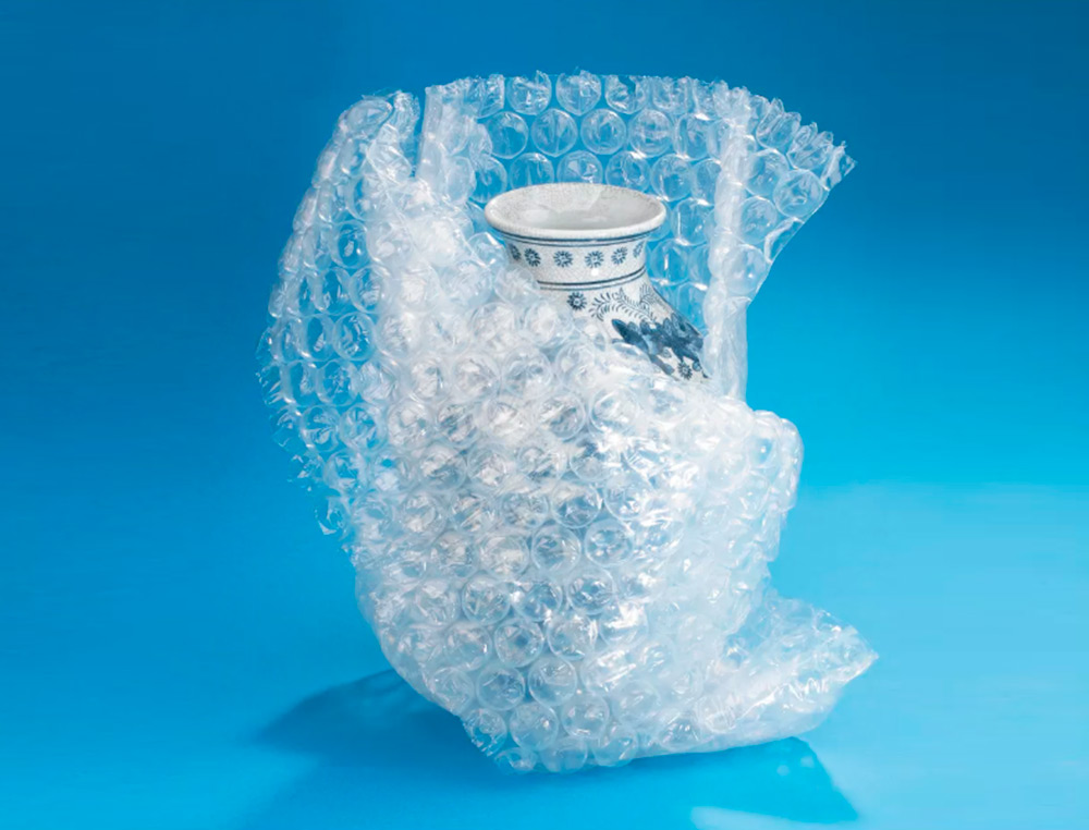 PLASTICO BURBUJA LIDERPAPEL ECOUSE 0.60X1M 30% DE PLASTICO RECICLADO