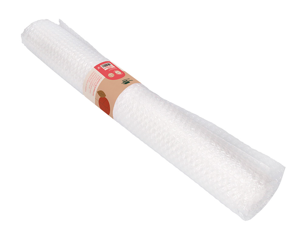 PLASTICO BURBUJA LIDERPAPEL ECOUSE 0.60X1M 30% DE PLASTICO RECICLADO