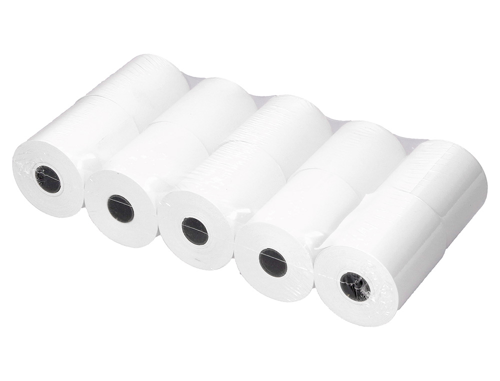 ROLLO SUMADORA TERMICO Q-CONNECT 57 MM ANCHO X 47MM DIAMETRO PARA TPV SIN BISFENOL A PAPEL DE 70 G/M2
