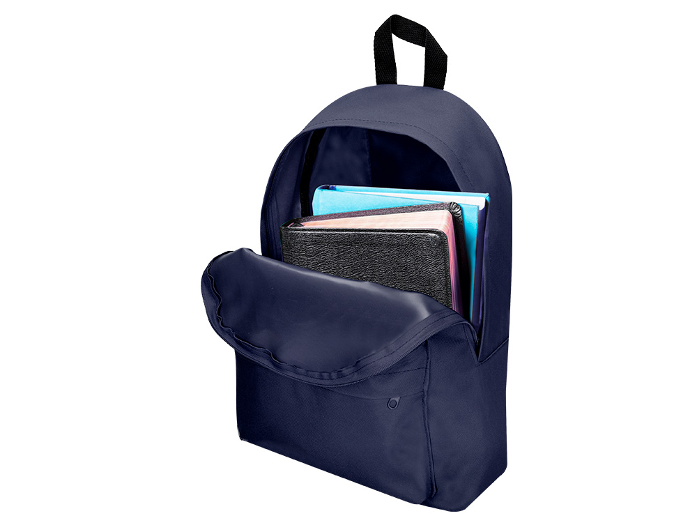 MOCHILA LIDERPAPEL START 1 COMPARTIMENTO AZUL MARINO 10 L 400X125X300 MM