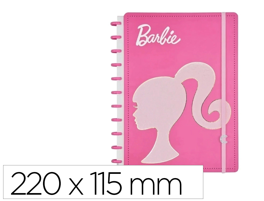 CUADERNO INTELIGENTE DIN A5 BARBIE PINK BARBIE 220X115 MM