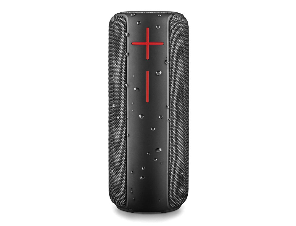 ALTAVOZ NGS WATER PORTATIL BLUETOOTH RADIO FM IMPERMEABILIDAD IPX5 COLOR NEGRO