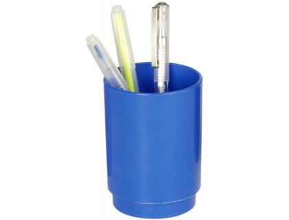 CUBILETE PORTALAPICES ARCHIVO 2000 PLASTICO AZUL 70X100 MM